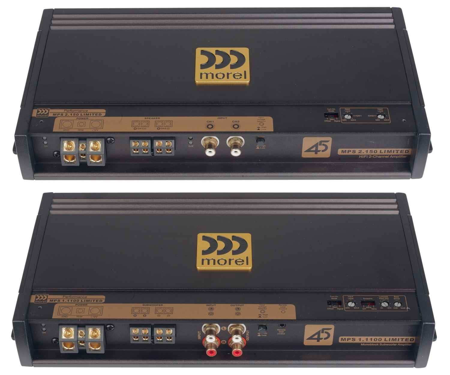 Car Hifi Endstufe Mono Morel MPS 1.1100 Limited, Morel MPS 2.150 Limited im Test , Bild 3